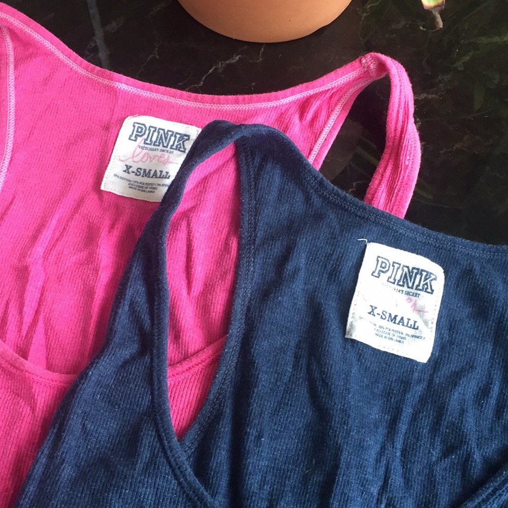 PINK Victoria Secret tanks - BOTH